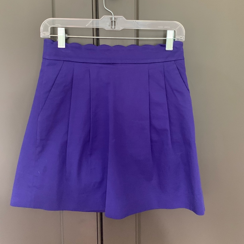 J. Crew W’s 2 Scallop Top Mini Skirt
